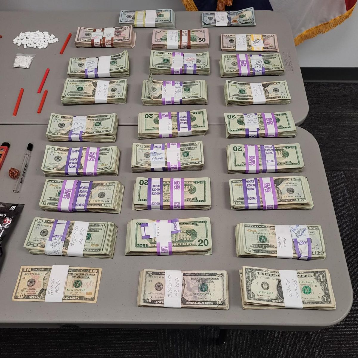 Drugs, 54K cash, 1 weapon seized; 3 arrests Ste. Genevieve Herald